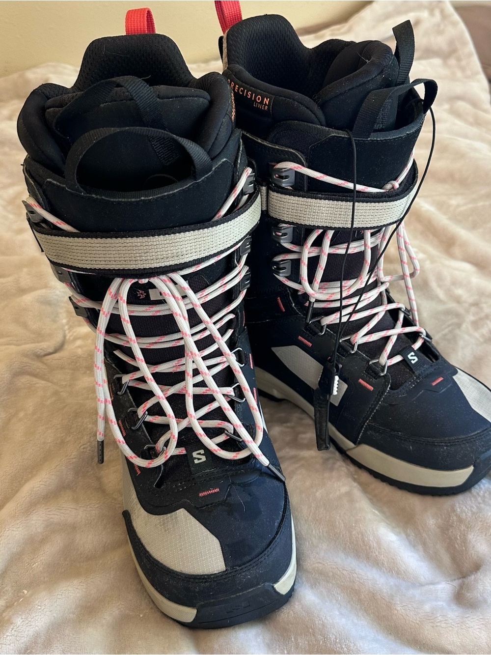 New Salomon Men’s Echo Lace SJ Boa Snowboard Boots Size 9